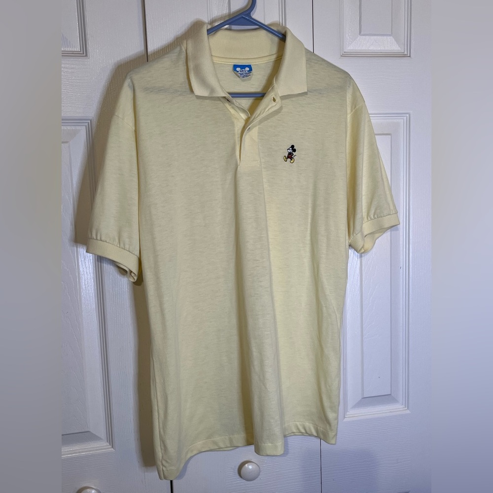 Vintage Disney polo with Mickey embroidered